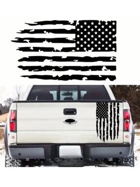 American Flag Decal: Display your pride on your vehicle NIB